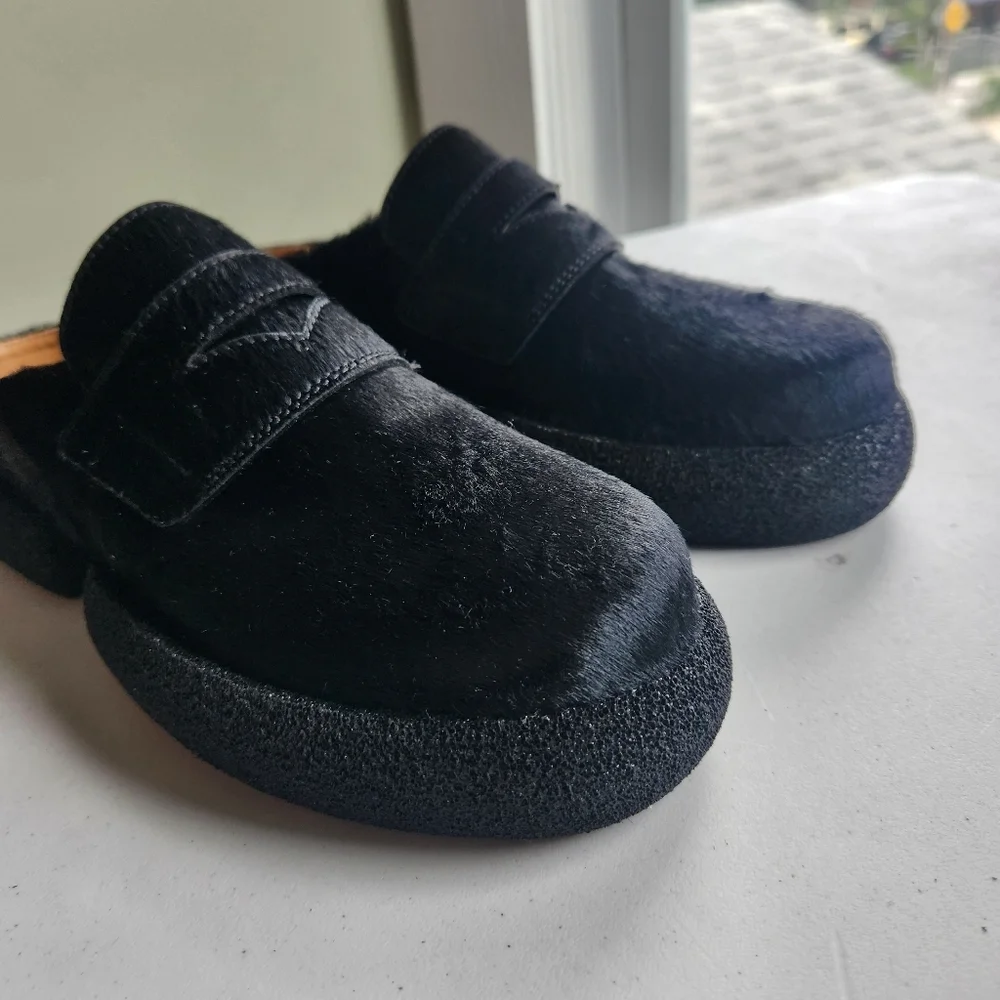 Dries Van Noten Calf-hair slip-on loafers multiple sizes BNWOB - Picture 2 of 7